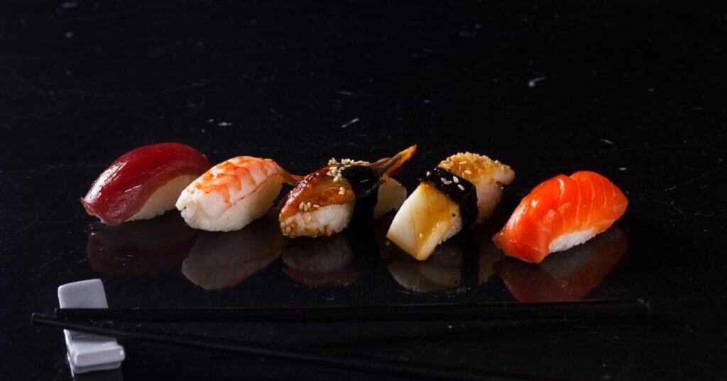 franquia de sushi