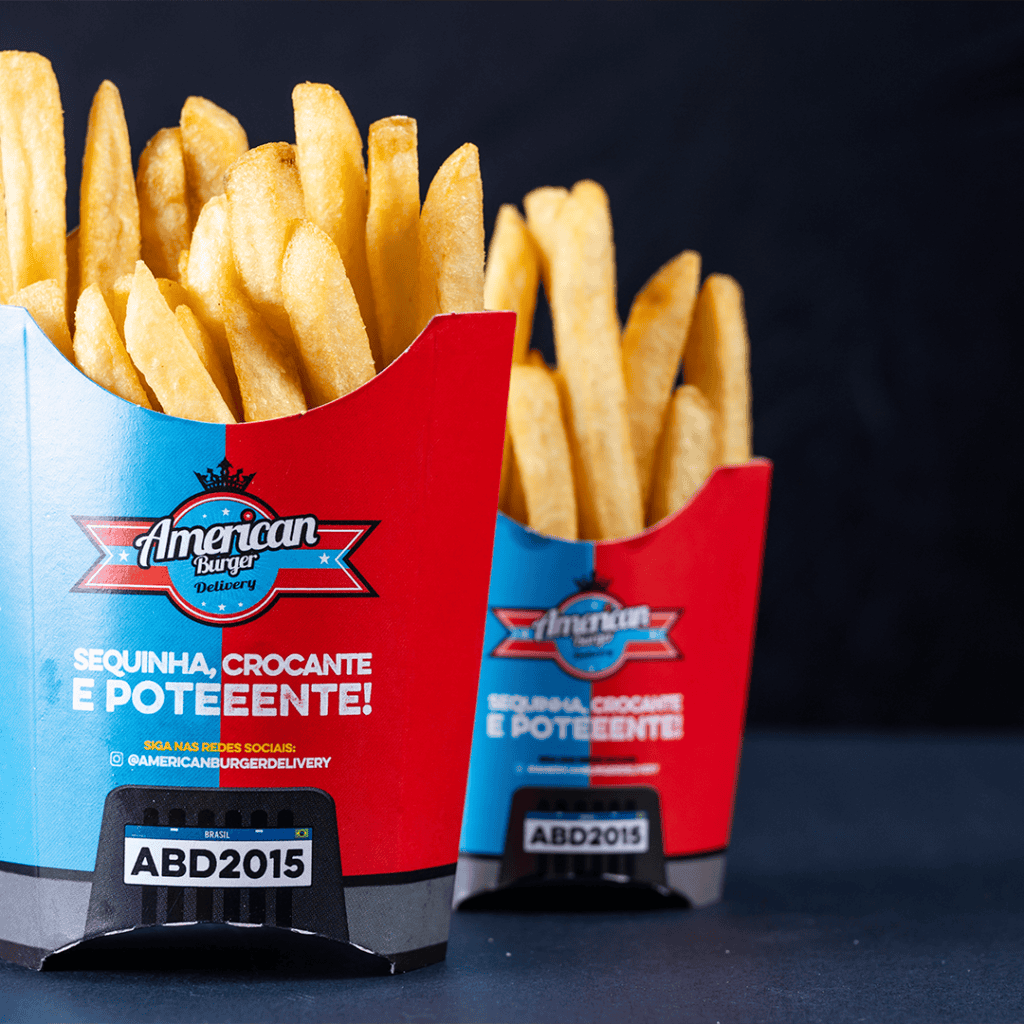 Batata frita da American Burger Delivery.