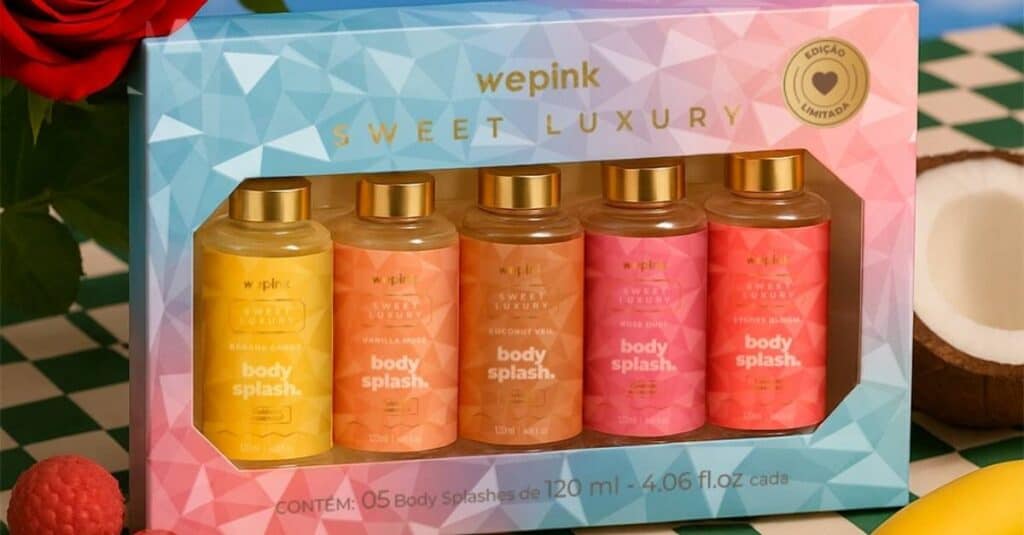 we pink body splash