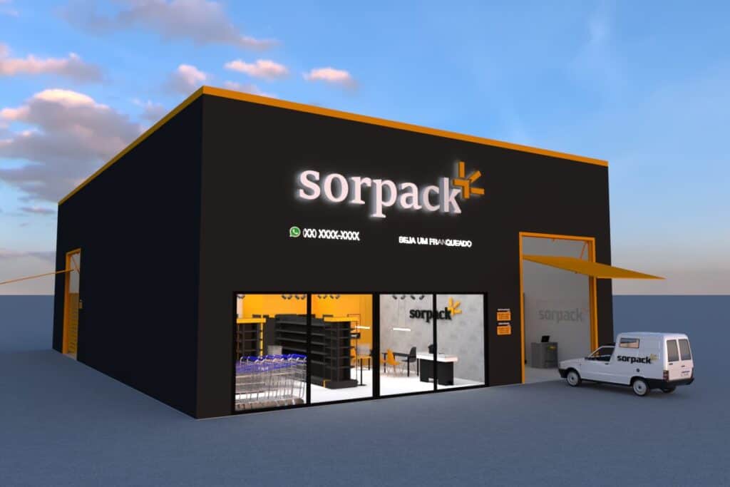 Unidade da franquia Sorpack.