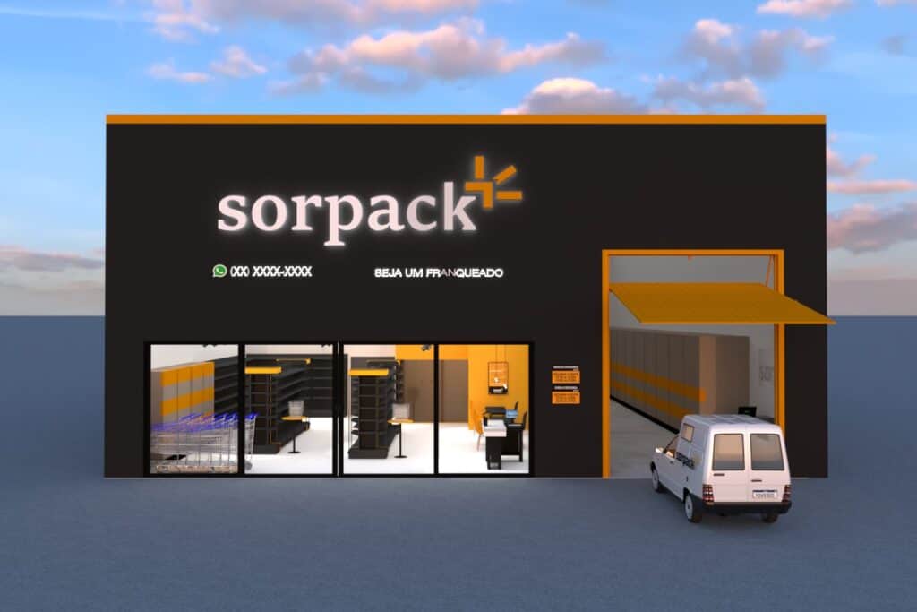 Unidade da franquia Sorpack.