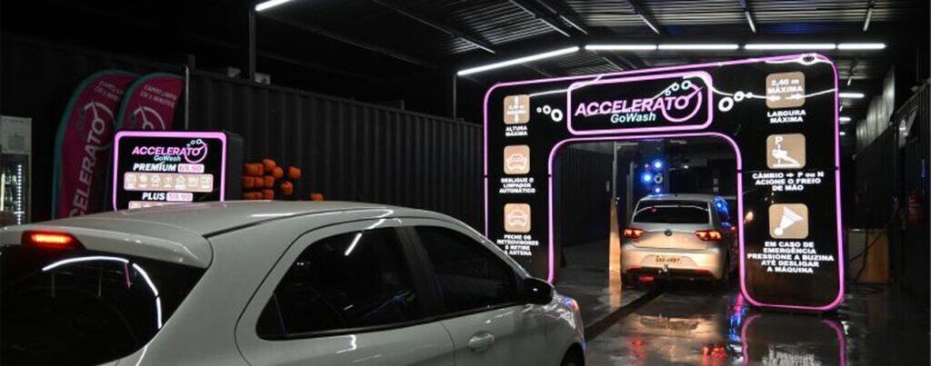 accelerato go wash carros lava jato