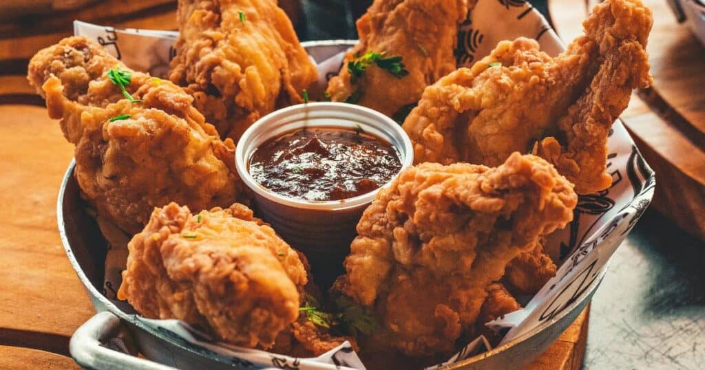 balde de frango