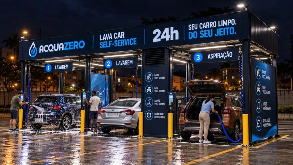 loja acquazero self-service