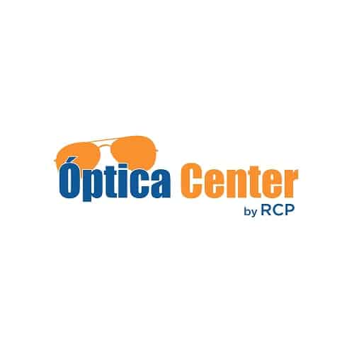 optica center by rcp logomarca
